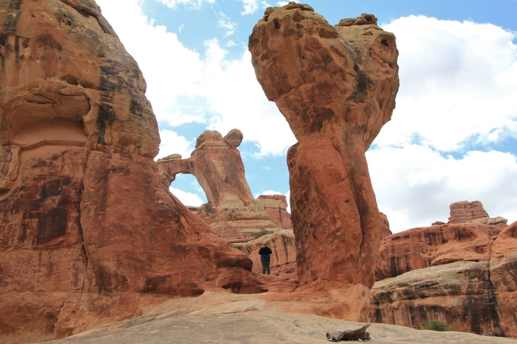 Lisa at The Molar and Angel Arch