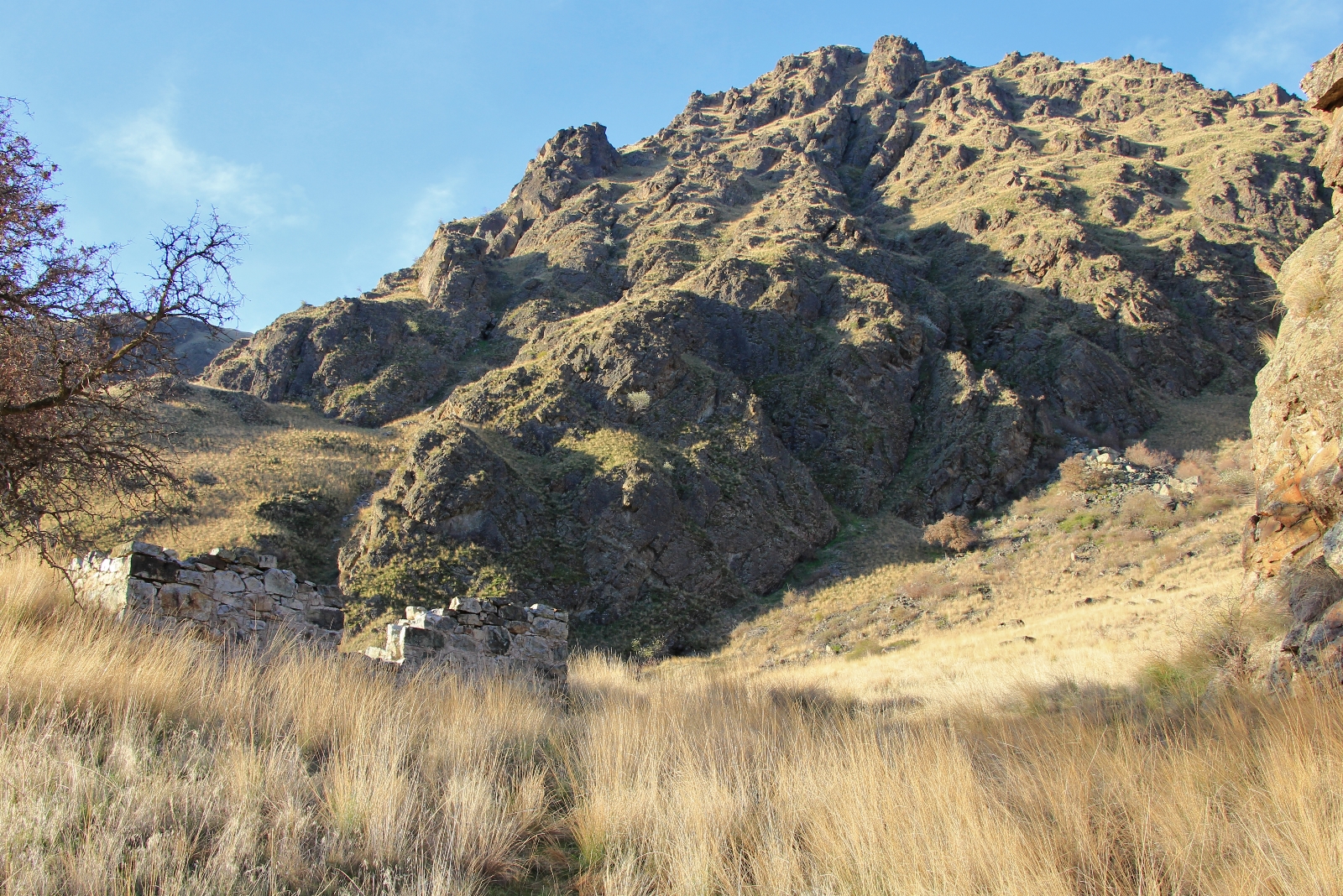 remains of the Eureka Bar Hotel