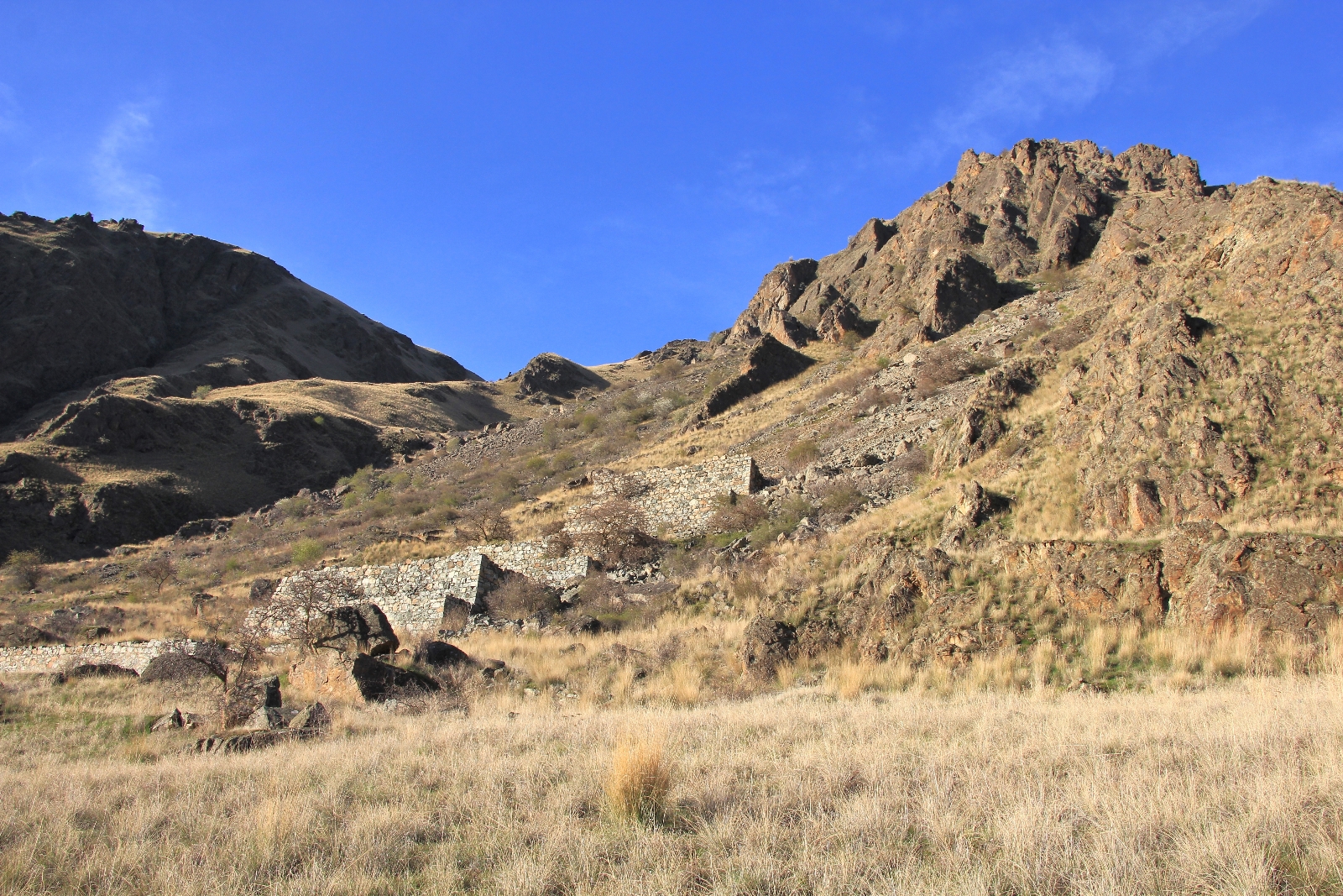 Eureka Bar Mine foundations