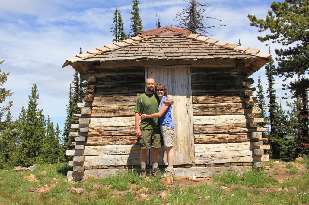 at Columbia Mountain Lookout