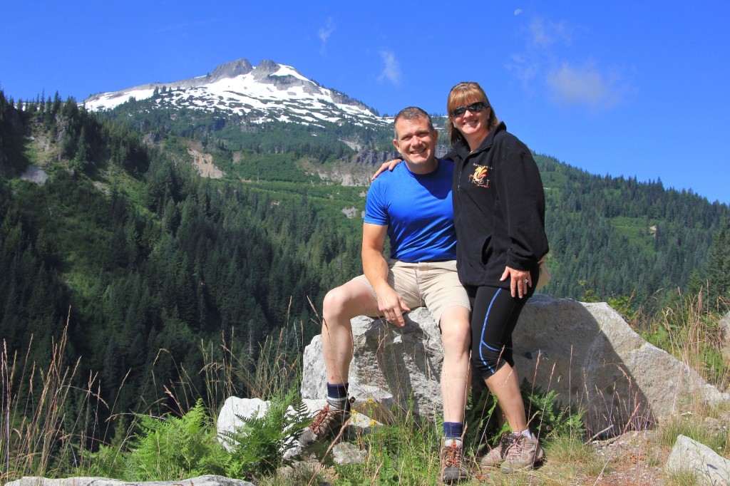 Mick and Suzy on the road to Paradise