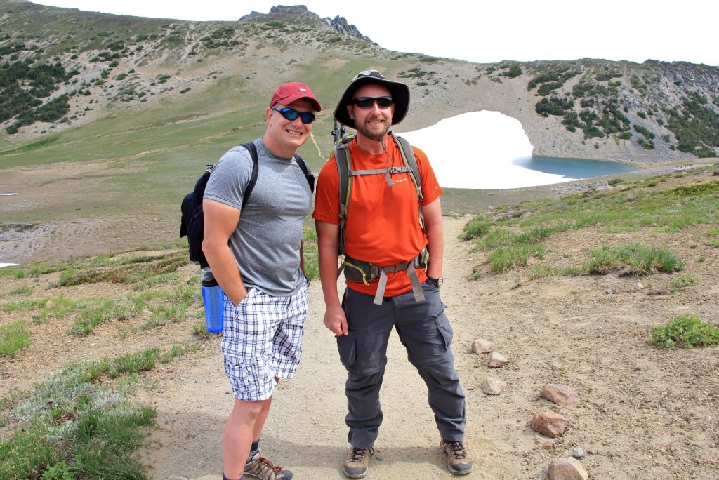 a couple of questionable looking characters near Frozen Lake