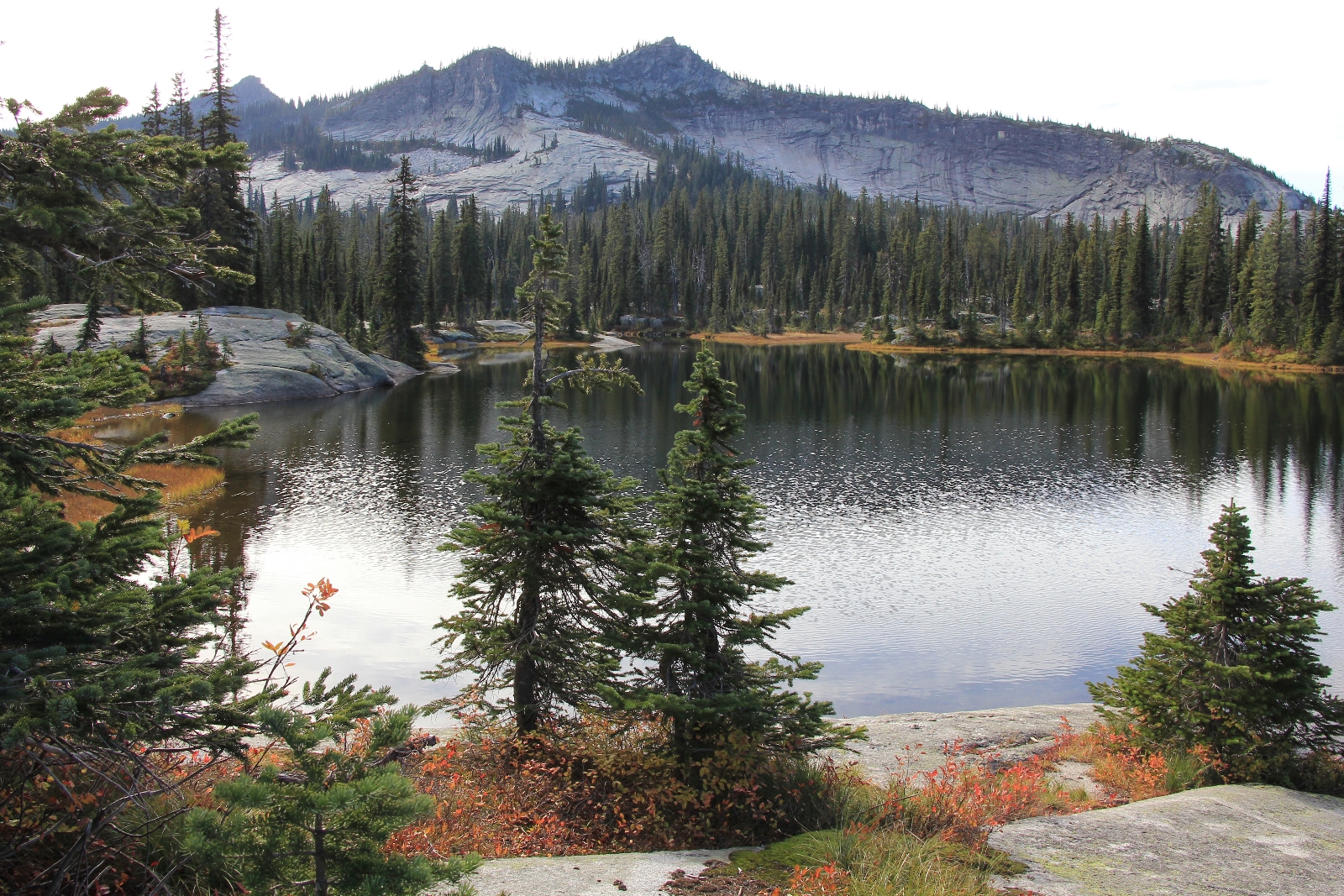 Idaho’s Selkirk Mountains Two Mouth Lakes, October 2014 Evans