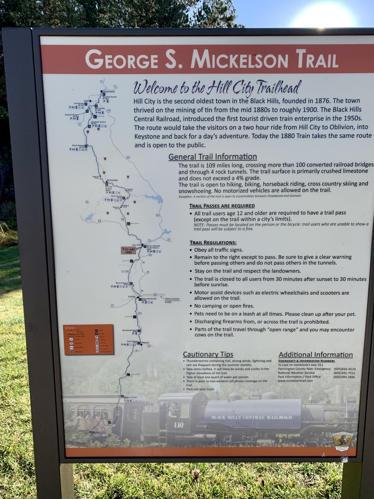 George S Mickelson Trail Rail to Trail - 2 Hill City To Mystic 2
